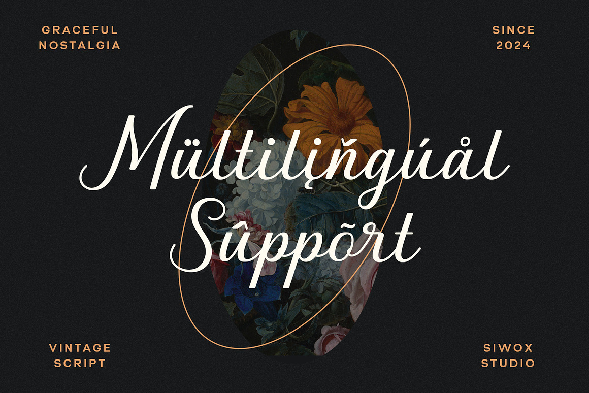 复古时尚杂志邀请函徽标设计手写英文字体安装包 Graceful Nostagia Script Font 设计素材 第9张-素材湾丨精选海外优质设计素材资源 复古时尚杂志邀请函徽标设计手写英文字体安装包 Graceful Nostagia Script Font 设计素材 sucaiwan.com