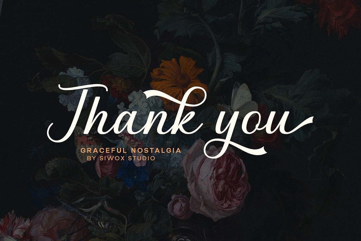 复古时尚杂志邀请函徽标设计手写英文字体安装包 Graceful Nostagia Script Font 设计素材 第10张-素材湾丨精选海外优质设计素材资源 复古时尚杂志邀请函徽标设计手写英文字体安装包 Graceful Nostagia Script Font 设计素材 sucaiwan.com