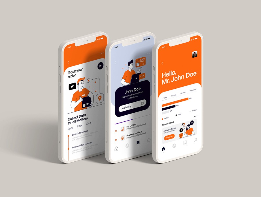 24幅创意电子商务在线购物商城插图插画设计AI/PS/Figma格式素材 Online shopping and E-commerce concept set 图片素材 第6张-素材湾丨精选海外优质设计素材资源 24幅创意电子商务在线购物商城插图插画设计AI/PS/Figma格式素材 Online shopping and E-commerce concept set 图片素材 sucaiwan.com