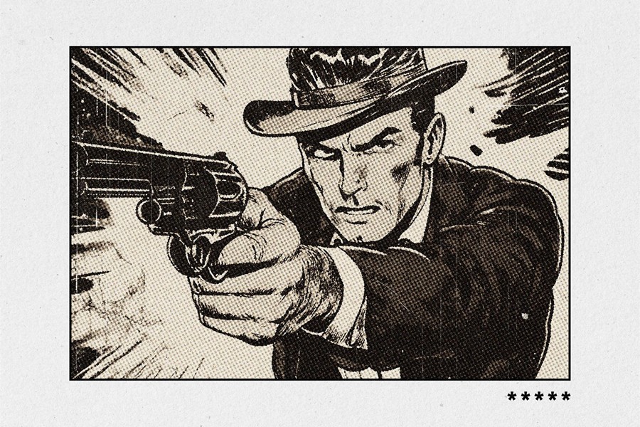 复古做旧划痕破损老式漫画半调印刷照片效果PS特效滤镜插件样机素材 Retro Print Photo Effect 插件预设 第9张-素材湾丨精选海外优质设计素材资源 复古做旧划痕破损老式漫画半调印刷照片效果PS特效滤镜插件样机素材 Retro Print Photo Effect 插件预设 sucaiwan.com