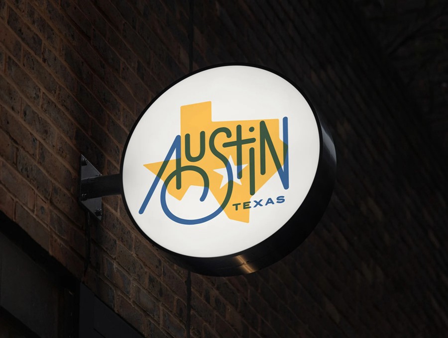 45款欧美风国外城市街头Logo徽标标牌灯箱设计PS展示贴图样机模板 Signs Logo Mockup 样机素材 sucaiwan.com