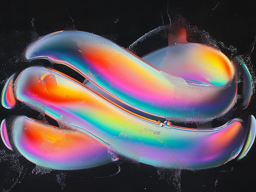 53款6K高清霓虹全息镭射3D水晶未来科幻抽象渐变背景图片素材 Glow Cascade 图片素材 sucaiwan.com