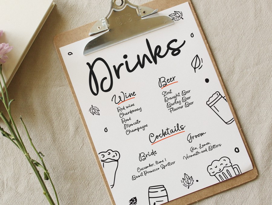 现代优雅邀请函礼品包装徽标设计手写英文字体安装包 Blower Cerita – a handwritten font 设计素材 sucaiwan.com