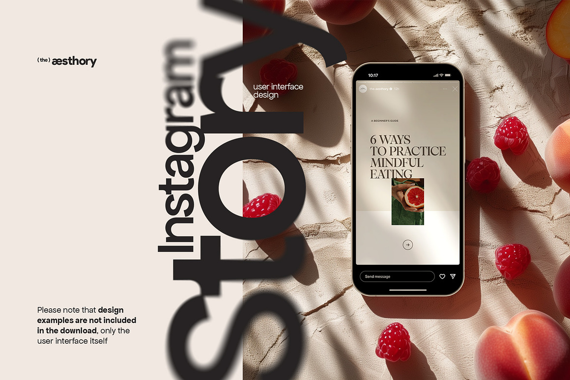 10款INS风UI广告界面设计苹果iPhone 15 Pro手机贴图PS展示样机模板素材 10 iPhone Mockups: Healthy Lifestyle 样机素材 第5张-素材湾丨精选海外优质设计素材资源 10款INS风UI广告界面设计苹果iPhone 15 Pro手机贴图PS展示样机模板素材 10 iPhone Mockups: Healthy Lifestyle 样机素材 sucaiwan.com