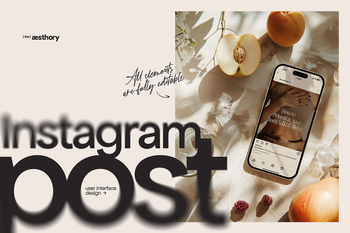 10款INS风UI广告界面设计苹果iPhone 15 Pro手机贴图PS展示样机模板素材 10 iPhone Mockups: Healthy Lifestyle 样机素材 第4张-素材湾丨精选海外优质设计素材资源 10款INS风UI广告界面设计苹果iPhone 15 Pro手机贴图PS展示样机模板素材 10 iPhone Mockups: Healthy Lifestyle 样机素材 sucaiwan.com