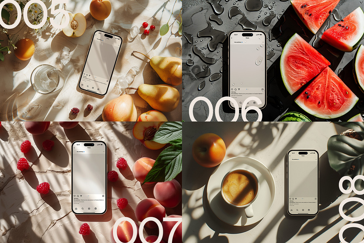10款INS风UI广告界面设计苹果iPhone 15 Pro手机贴图PS展示样机模板素材 10 iPhone Mockups: Healthy Lifestyle 样机素材 第11张-素材湾丨精选海外优质设计素材资源 10款INS风UI广告界面设计苹果iPhone 15 Pro手机贴图PS展示样机模板素材 10 iPhone Mockups: Healthy Lifestyle 样机素材 sucaiwan.com