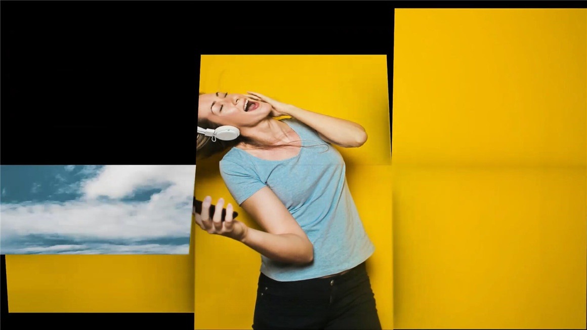 达芬奇预设：18个创意3D弹跳画面切割翻转视频无缝转场 , sucaiwan.com