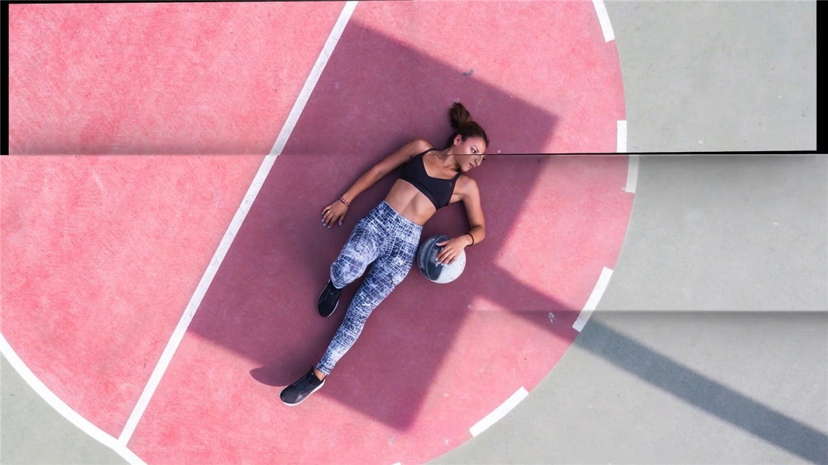 达芬奇预设：18个创意3D弹跳画面切割翻转视频无缝转场 , sucaiwan.com