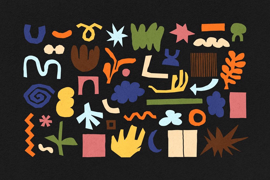 210个复古纸张拼贴艺术趣味抽象几何PNG剪贴画图片AI矢量图形设计套装 Paper Cut-Out Shapes Collection 图片素材 第7张-素材湾丨精选海外优质设计素材资源 210个复古纸张拼贴艺术趣味抽象几何PNG剪贴画图片AI矢量图形设计套装 Paper Cut-Out Shapes Collection 图片素材 sucaiwan.com