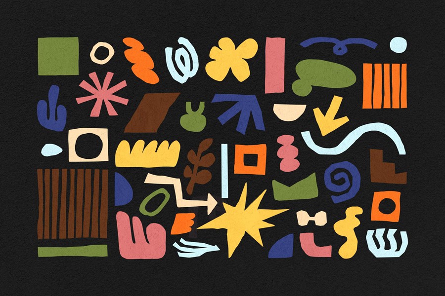 210个复古纸张拼贴艺术趣味抽象几何PNG剪贴画图片AI矢量图形设计套装 Paper Cut-Out Shapes Collection 图片素材 第9张-素材湾丨精选海外优质设计素材资源 210个复古纸张拼贴艺术趣味抽象几何PNG剪贴画图片AI矢量图形设计套装 Paper Cut-Out Shapes Collection 图片素材 sucaiwan.com