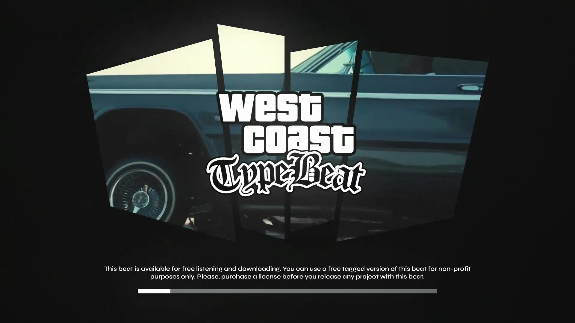 AE模板：大胆设计美学GTA冒险动作游戏风格音频可视化片头 Grand - Audio visualization template for After Effects , sucaiwan.com