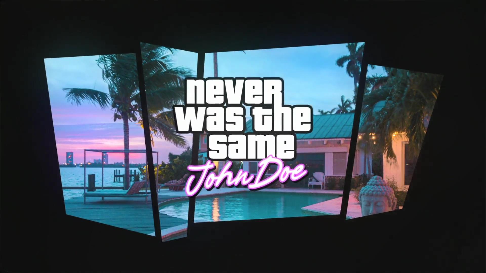 AE模板：大胆设计美学GTA冒险动作游戏风格音频可视化片头 Grand - Audio visualization template for After Effects , sucaiwan.com