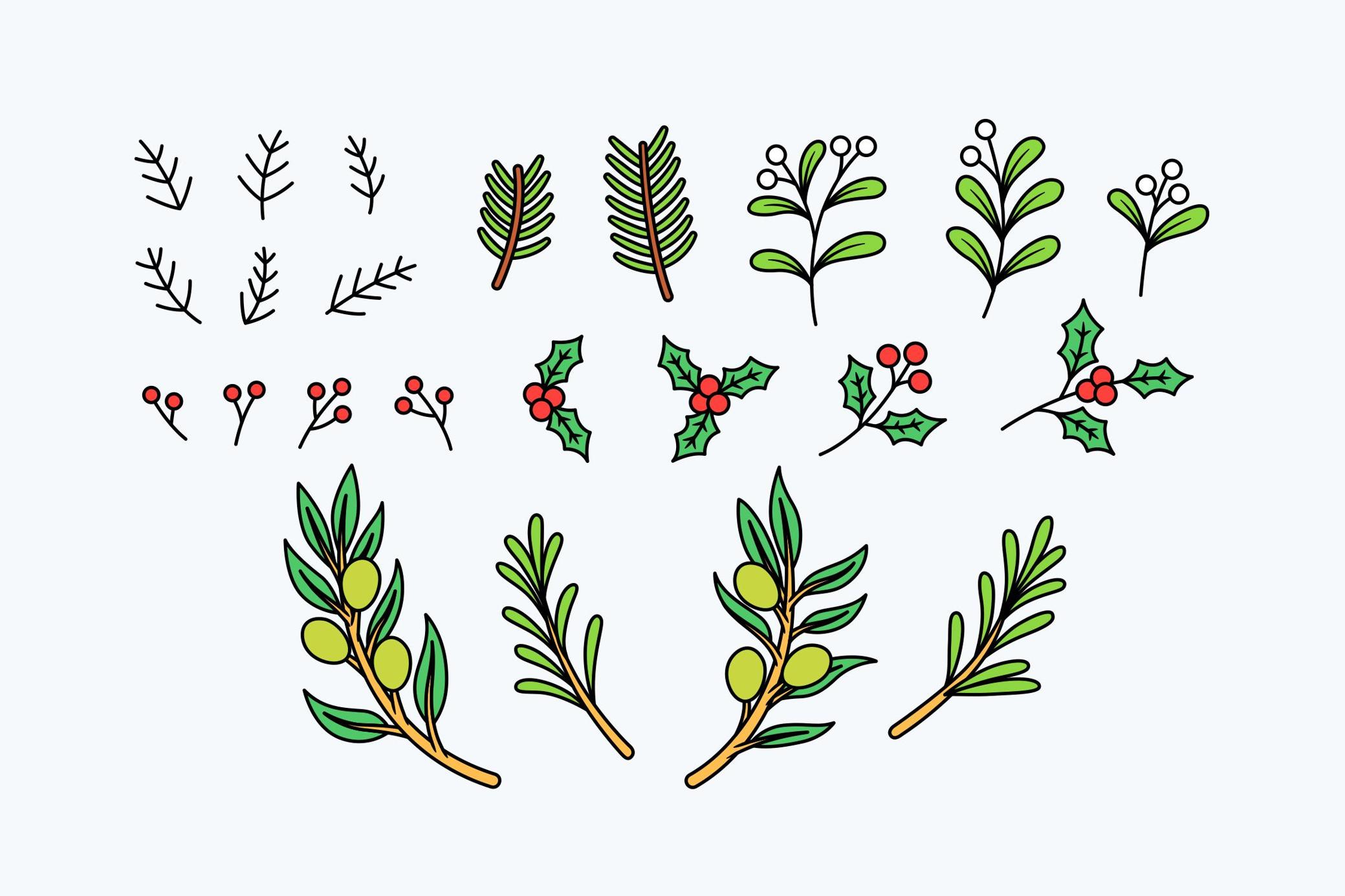 190个圣诞节趣味卡通插画卡片邮票AI矢量PNG图形 Christmas Cartoon Curiosities — Graphics 图片素材 第8张-素材湾丨精选海外优质设计素材资源 190个圣诞节趣味卡通插画卡片邮票AI矢量PNG图形 Christmas Cartoon Curiosities — Graphics 图片素材 sucaiwan.com