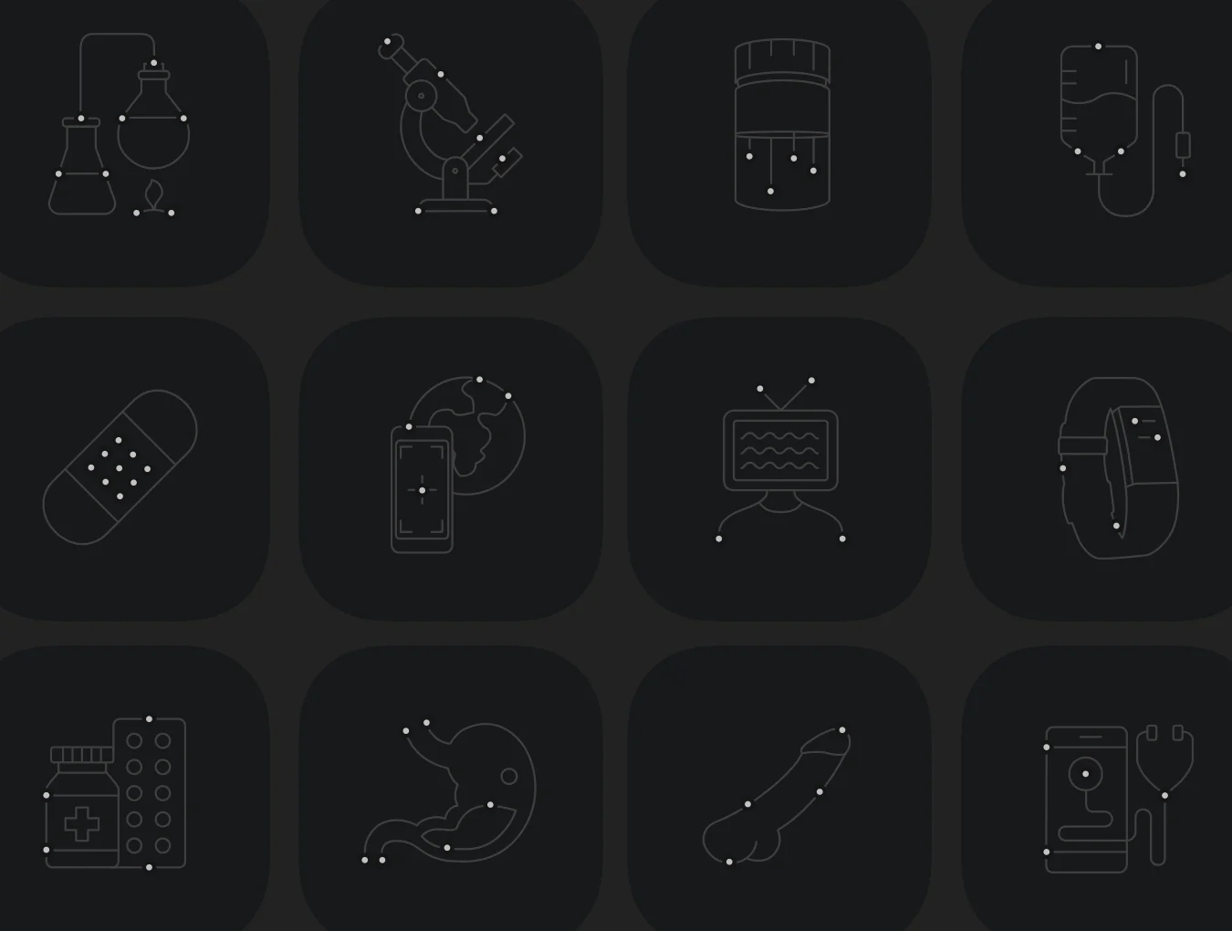 1000款独特极简多功能矢量线条图标Icons设计Figma/Sketch/AI格式素材 Nucleus Icon Set 图标素材 sucaiwan.com