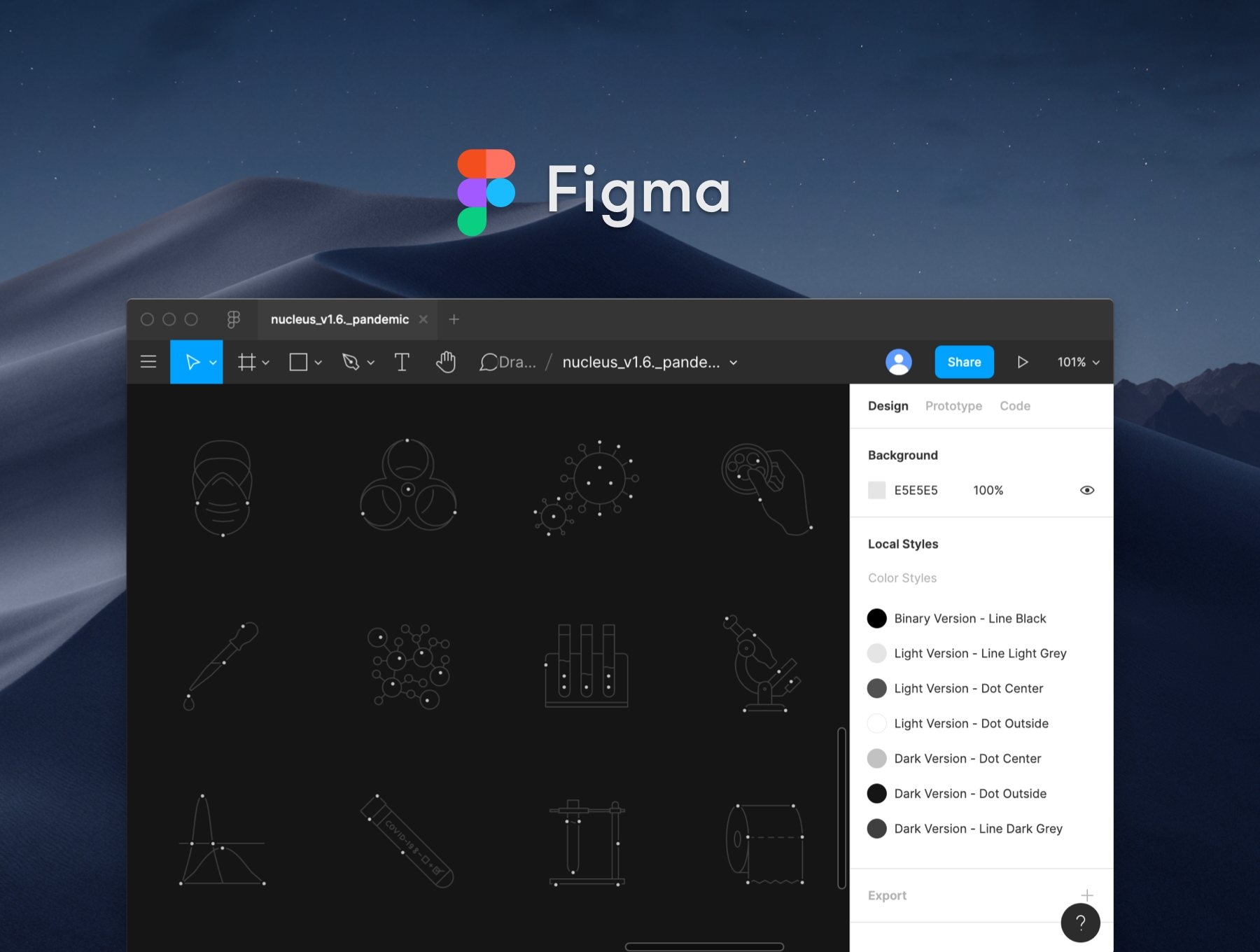 1000款独特极简多功能矢量线条图标Icons设计Figma/Sketch/AI格式素材 Nucleus Icon Set 图标素材 sucaiwan.com