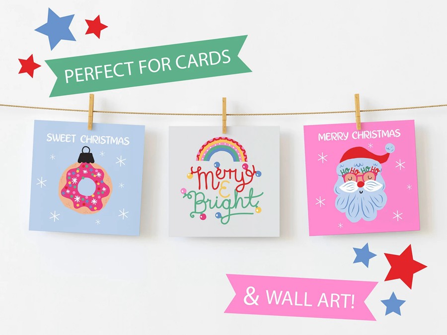 30款趣味欢乐明亮圣诞节日氛围剪贴画芭比娃娃EPS矢量/PNG免扣圣诞 Merry and Bright Clip Art , 第4张-素材湾丨精选海外优质设计素材资源 30款趣味欢乐明亮圣诞节日氛围剪贴画芭比娃娃EPS矢量/PNG免扣圣诞 Merry and Bright Clip Art , sucaiwan.com