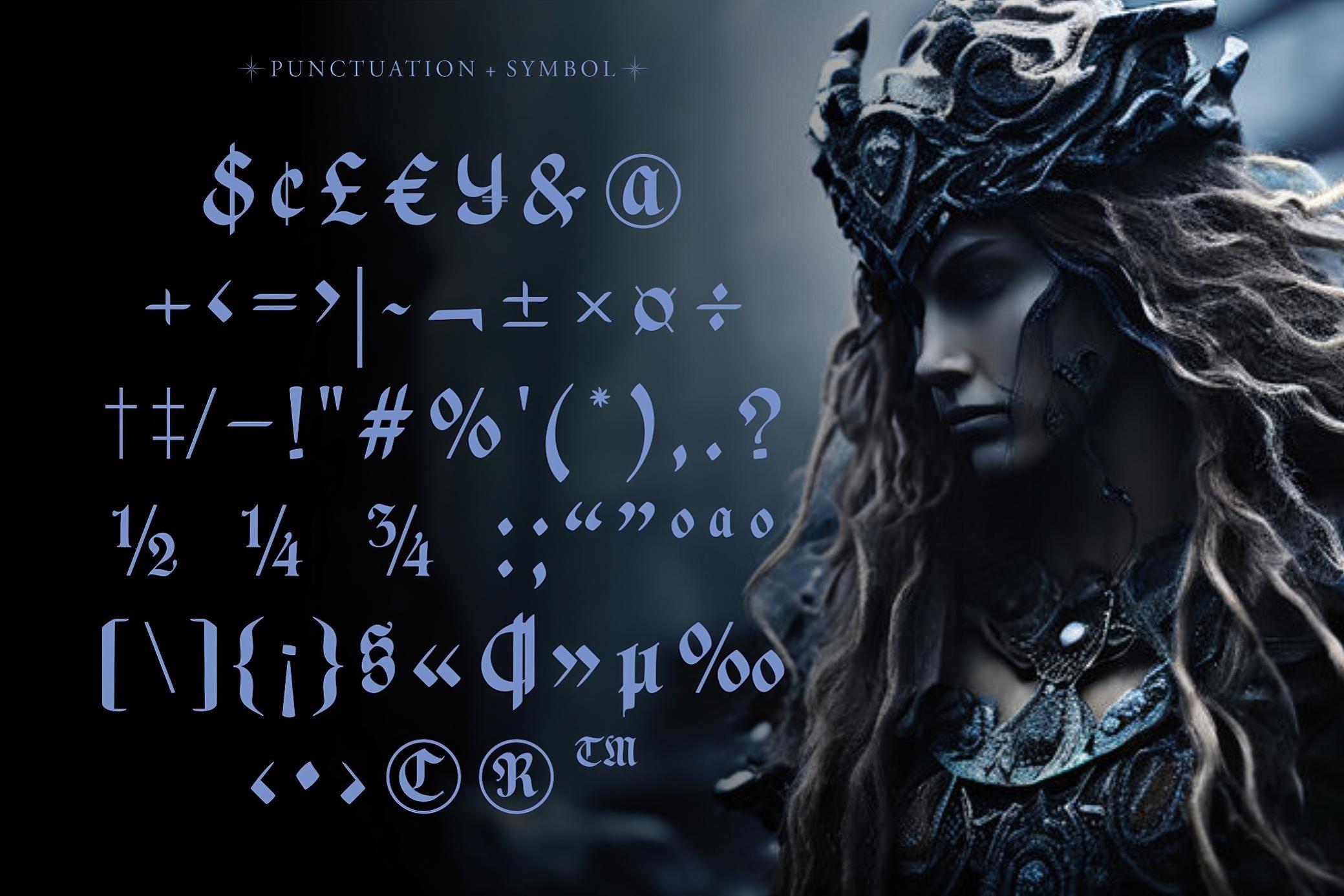 复古奥斯曼阿拉伯风圆润手写PSAI英文字体安装包 NCL Basefigh — Rounded Blackletter Font 设计素材 sucaiwan.com