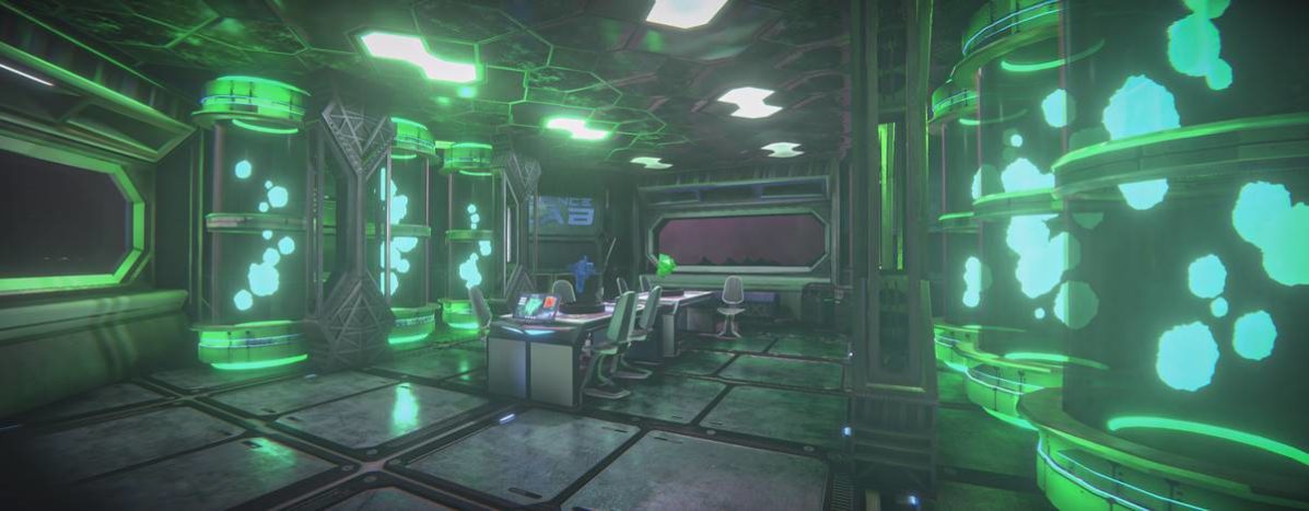 未来科幻太空基地空间站3D模型Unity素材 SciFi Space Station Heavy v1.1.1 样机素材 sucaiwan.com