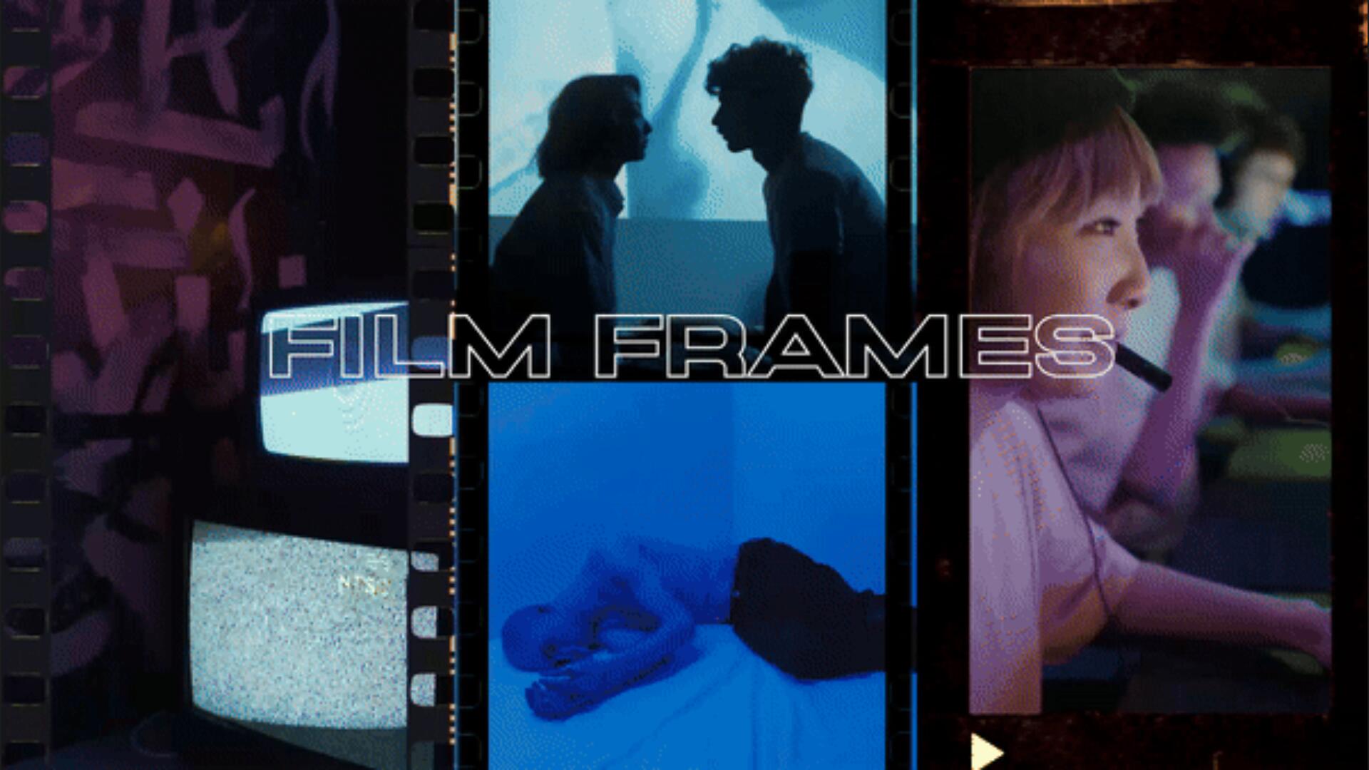 复古美学宝丽来胶片边框电影帧横竖屏框架PNG+MOV叠加层+音效 Retro Reels - Film Frames & Film Mattes 影视音频 sucaiwan.com