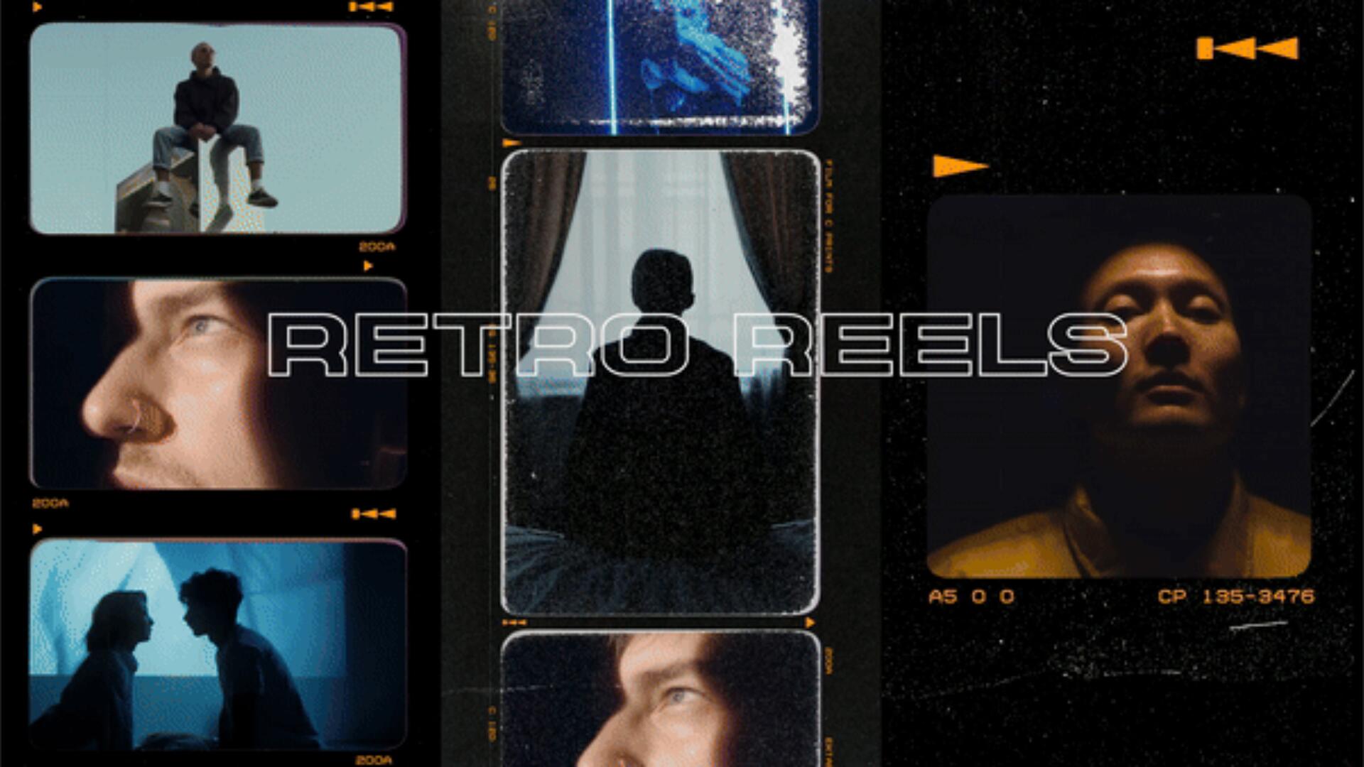 复古美学宝丽来胶片边框电影帧横竖屏框架PNG+MOV叠加层+音效 Retro Reels - Film Frames & Film Mattes 影视音频 sucaiwan.com