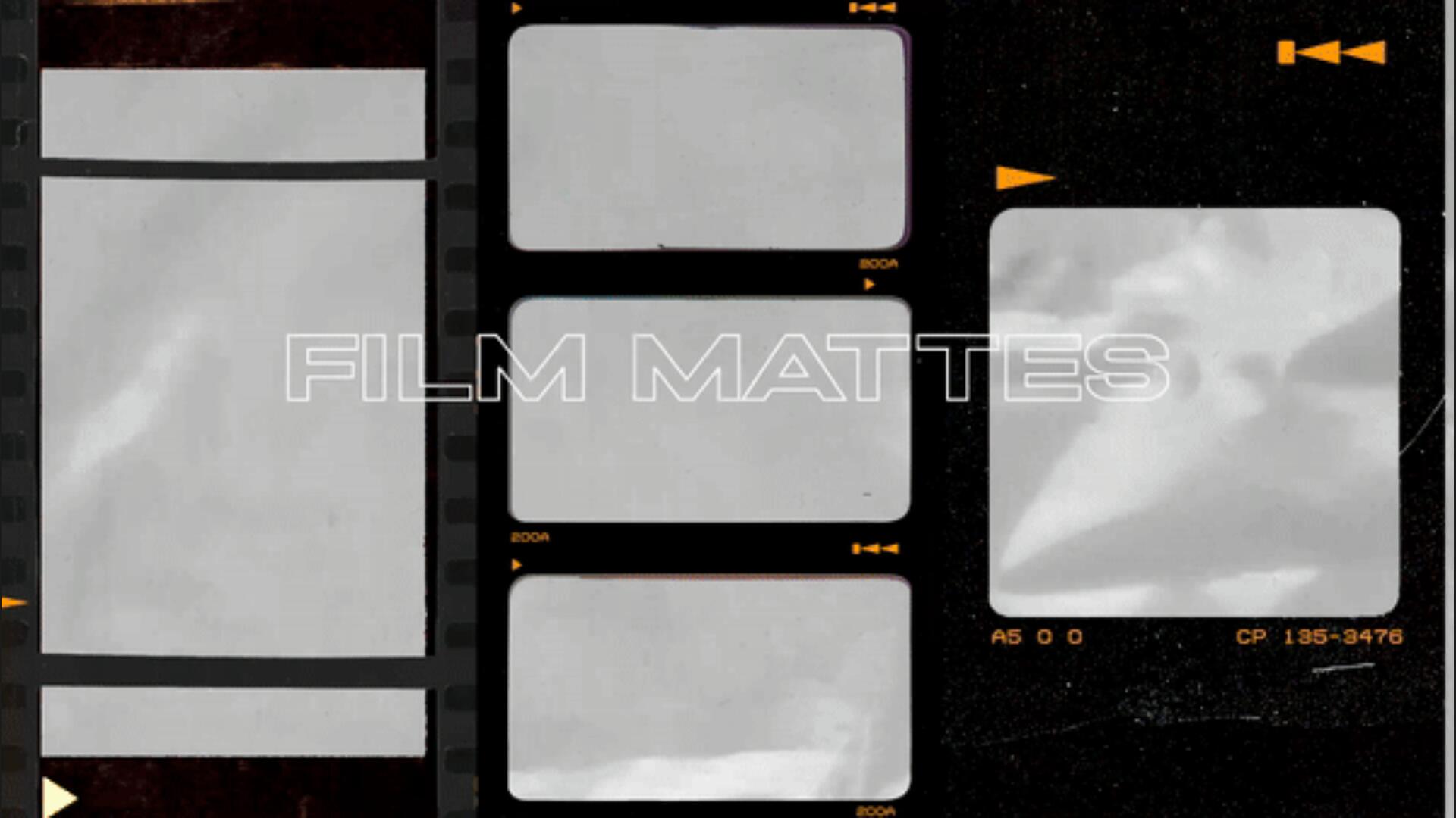 复古美学宝丽来胶片边框电影帧横竖屏框架PNG+MOV叠加层+音效 Retro Reels - Film Frames & Film Mattes 影视音频 sucaiwan.com