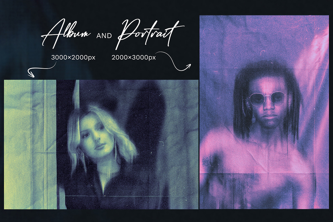 前卫动感模糊颗粒燥点肌理纹理潮流抽象艺术照片效果PS特效滤镜插件样机模板 Blurred Duotone Effect by Sko4 插件预设 第6张-素材湾丨精选海外优质设计素材资源 前卫动感模糊颗粒燥点肌理纹理潮流抽象艺术照片效果PS特效滤镜插件样机模板 Blurred Duotone Effect by Sko4 插件预设 sucaiwan.com