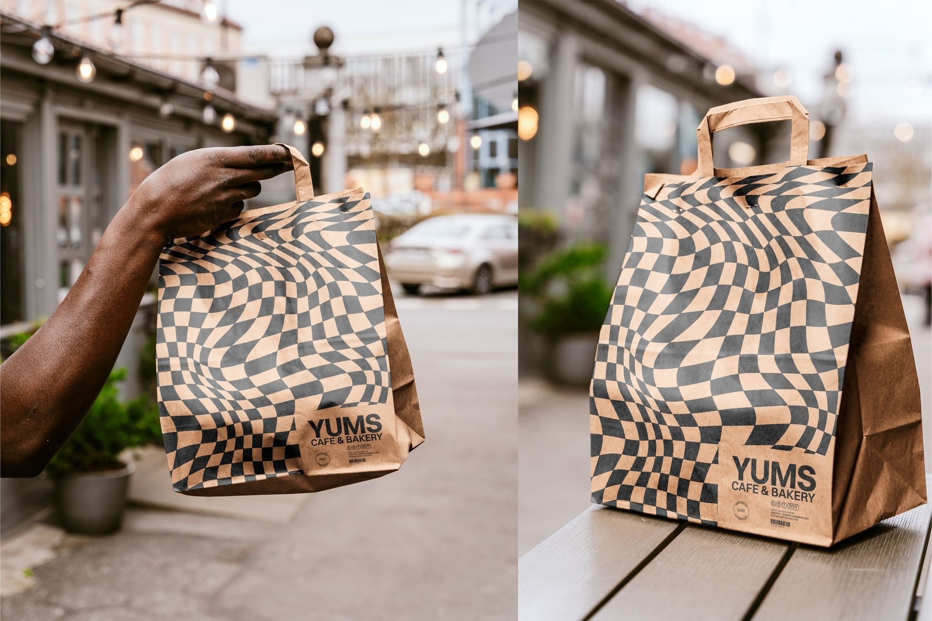 7款国外模特手持购物手提袋纸袋咖啡袋打包袋VI设计展示PS贴图样机MOCKUP模板素材 Paper Bag Mockup Set (outdoor) by Creatsy 样机素材 第7张-素材湾丨精选海外优质设计素材资源 7款国外模特手持购物手提袋纸袋咖啡袋打包袋VI设计展示PS贴图样机MOCKUP模板素材 Paper Bag Mockup Set (outdoor) by Creatsy 样机素材 sucaiwan.com