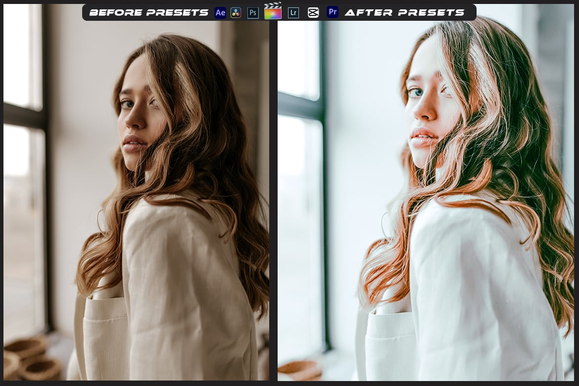 明亮曝光人物肖像摄影照片调色Lightroom&Luts预设 Bright Airy Lightroom Preset & Luts Premiere Pro 插件预设 第6张-素材湾丨精选海外优质设计素材资源 明亮曝光人物肖像摄影照片调色Lightroom&Luts预设 Bright Airy Lightroom Preset & Luts Premiere Pro 插件预设 sucaiwan.com