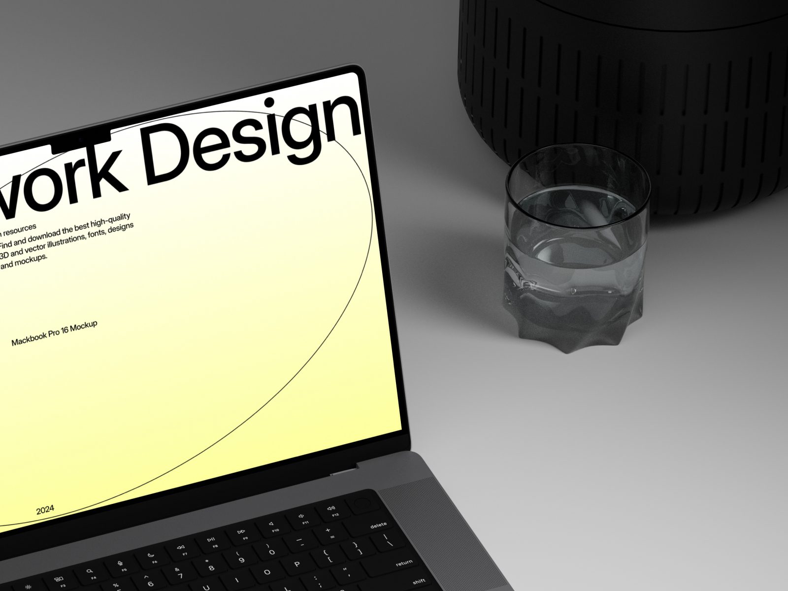 5款现代极简MacBook笔记本电脑UI屏幕界面设计展示Figma样机MacBook 16 Pro Mockups Vol.03 样机素材 sucaiwan.com