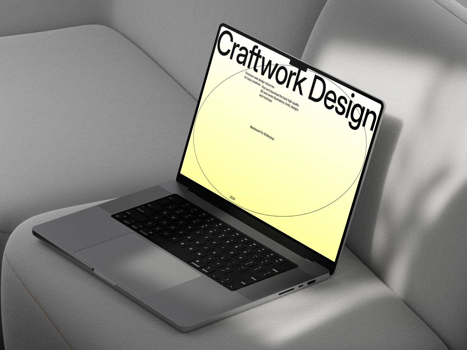 5款现代极简MacBook笔记本电脑UI屏幕界面设计展示Figma样机MacBook 16 Pro Mockups Vol.03 样机素材 sucaiwan.com