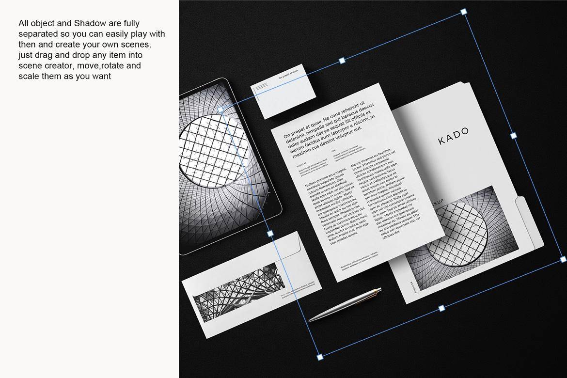 6款华丽VI设计信封信纸名片档案袋画册iPad平板MacBook电脑PS贴图样机模板 Stationery Mockup 样机素材 第14张-素材湾丨精选海外优质设计素材资源 6款华丽VI设计信封信纸名片档案袋画册iPad平板MacBook电脑PS贴图样机模板 Stationery Mockup 样机素材 sucaiwan.com