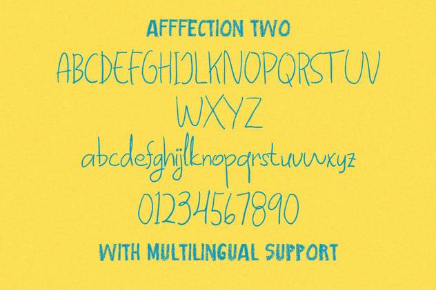 创意俏皮贺卡海报社交媒体徽标设计装饰英文字体安装包 Affection 设计素材 第5张-素材湾丨精选海外优质设计素材资源 创意俏皮贺卡海报社交媒体徽标设计装饰英文字体安装包 Affection 设计素材 sucaiwan.com