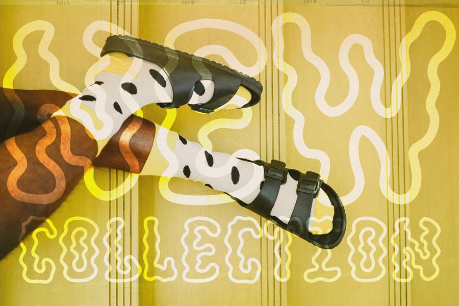 现代复古品牌海报徽标设计装饰英文字体安装包 Jump Up — Wavy Groovy Font Duo 设计素材 sucaiwan.com