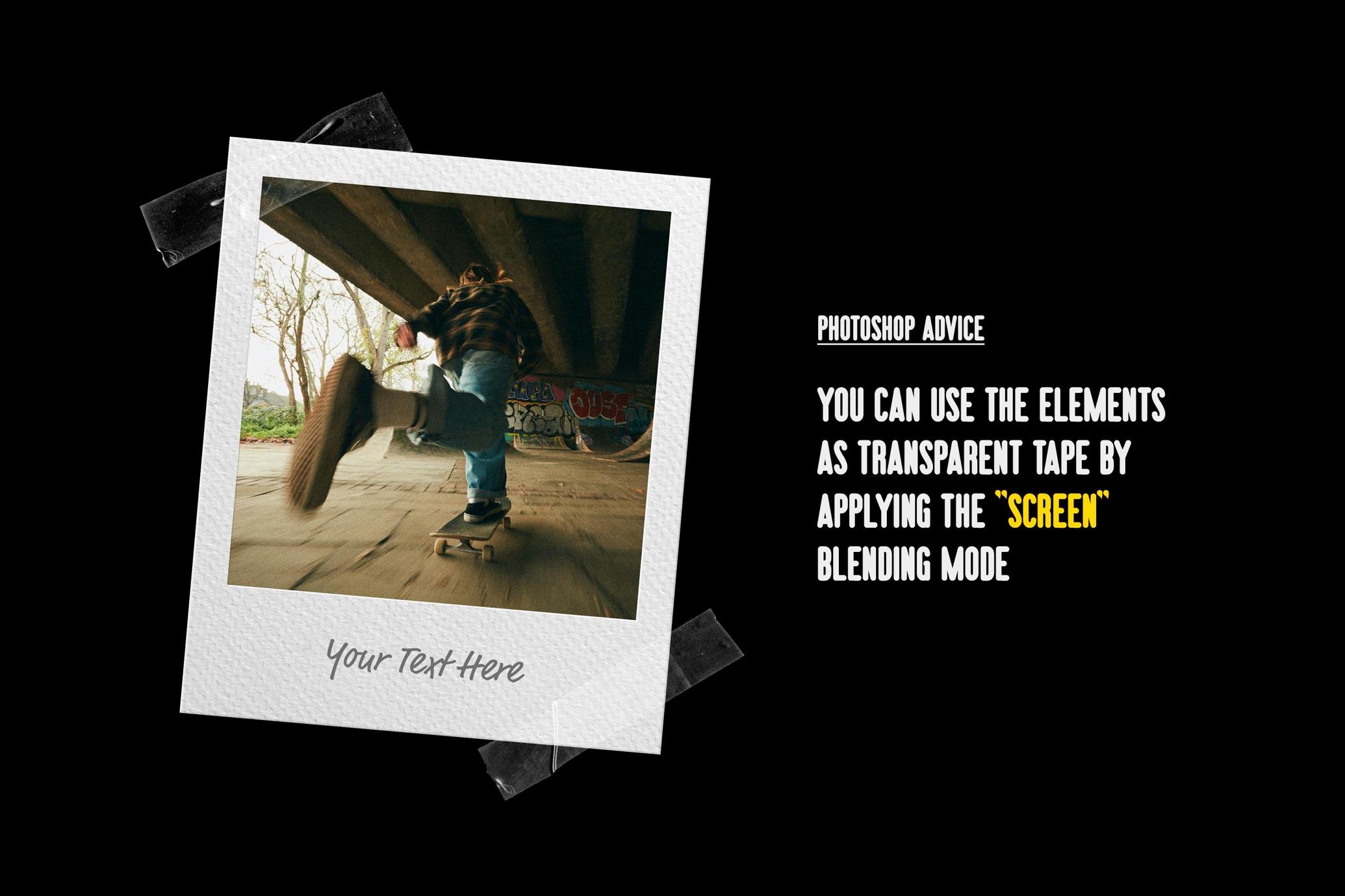 32款黑色复古真实胶带贴纸PNG免扣图片肌理设计套装Black Tape PNG Elements 图片素材 第5张-素材湾丨精选海外优质设计素材资源 32款黑色复古真实胶带贴纸PNG免扣图片肌理设计套装Black Tape PNG Elements 图片素材 sucaiwan.com