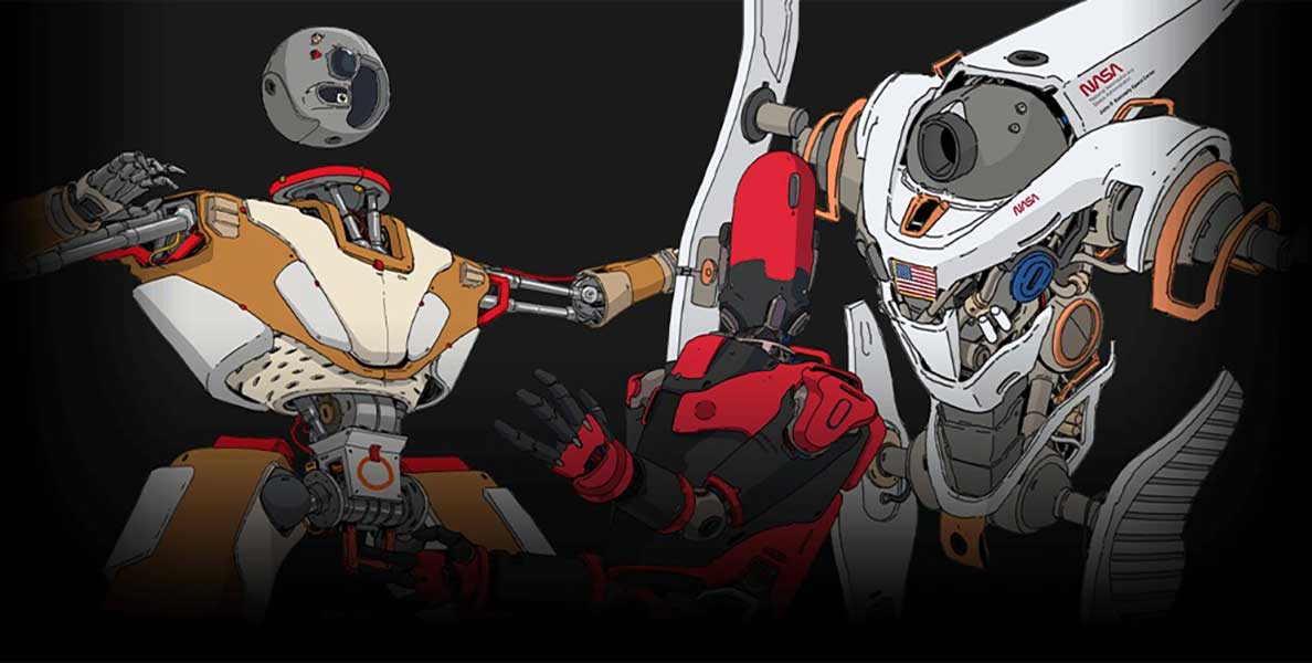 Photoshop/PS卡通科幻机械机甲赛博朋克机器人插画手绘教程 中英文字幕 Intro to Mech Drawing for Sci-Fi Illustration , 第1张-素材湾丨精选海外优质设计素材资源 Photoshop/PS卡通科幻机械机甲赛博朋克机器人插画手绘教程 中英文字幕 Intro to Mech Drawing for Sci-Fi Illustration , sucaiwan.com