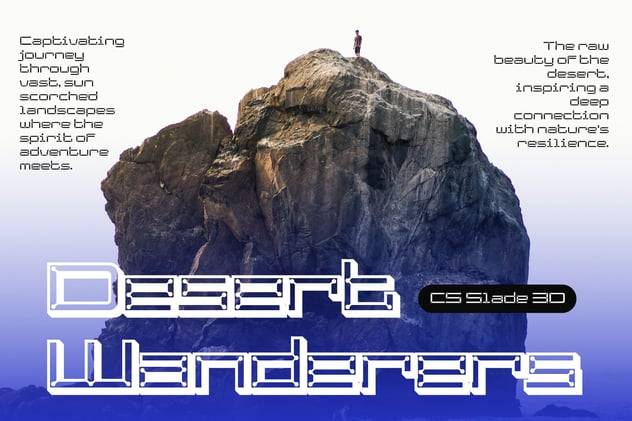 现代时尚科技海报品牌徽标设计无衬线英文字体安装包 Slade 3D 设计素材 第4张-素材湾丨精选海外优质设计素材资源 现代时尚科技海报品牌徽标设计无衬线英文字体安装包 Slade 3D 设计素材 sucaiwan.com