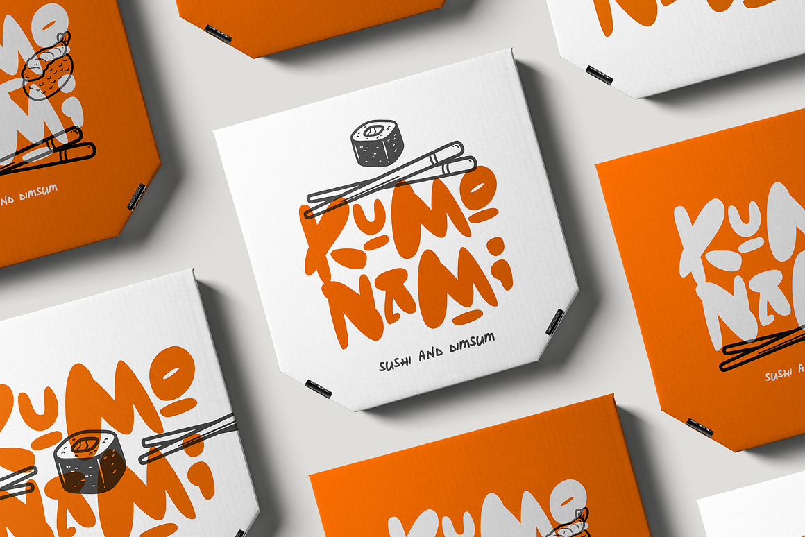 现代日系美学品牌海报包装漫画游戏设计装饰英文字体安装包 Yokai – Chunky Japanese Artistic Font 设计素材 第12张-素材湾丨精选海外优质设计素材资源 现代日系美学品牌海报包装漫画游戏设计装饰英文字体安装包 Yokai – Chunky Japanese Artistic Font 设计素材 sucaiwan.com