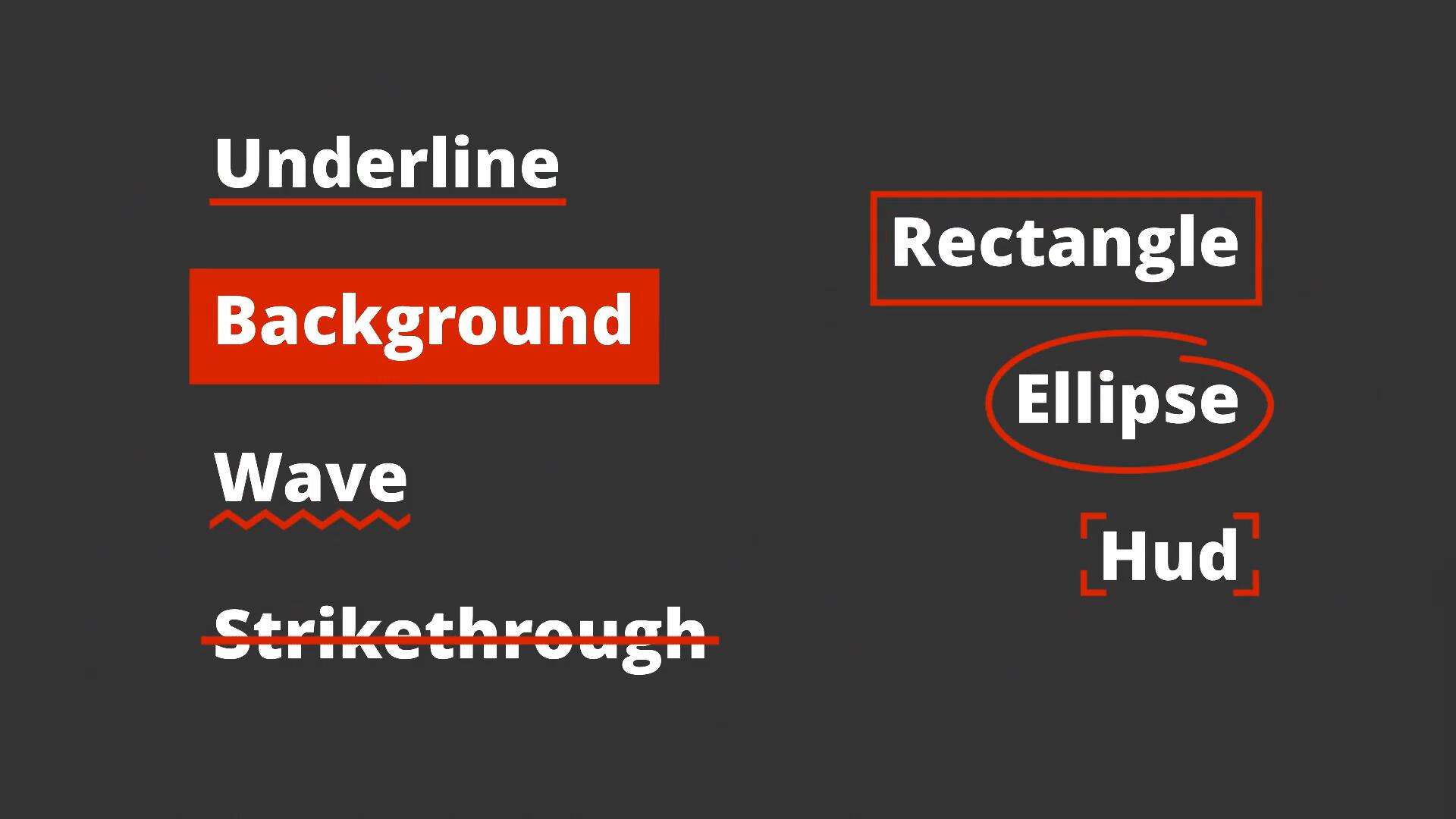 AE/PR/达芬奇模板预设:文字标题单词短语标注划线高亮勾圈突出显示动画 , 第4张-素材湾丨精选海外优质设计素材资源 AE/PR/达芬奇模板预设:文字标题单词短语标注划线高亮勾圈突出显示动画 , sucaiwan.com