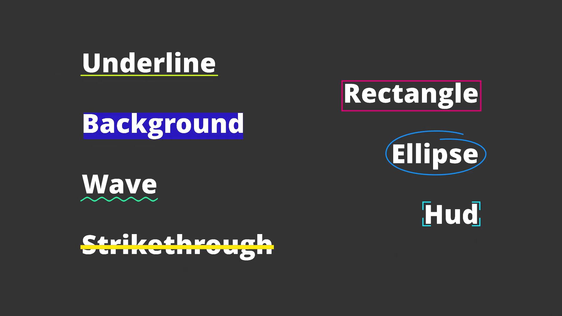 AE/PR/达芬奇模板预设:文字标题单词短语标注划线高亮勾圈突出显示动画 , 第3张-素材湾丨精选海外优质设计素材资源 AE/PR/达芬奇模板预设:文字标题单词短语标注划线高亮勾圈突出显示动画 , sucaiwan.com