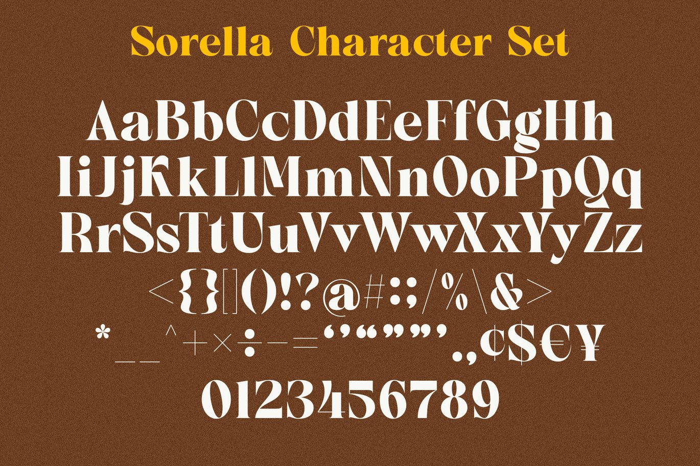 时尚优雅品牌包装婚礼徽标设计衬线英文字体安装包 Sorella – Bold serif font 设计素材 sucaiwan.com