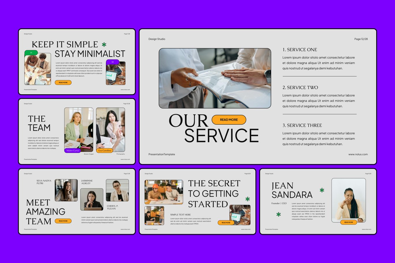 现代创意品牌营销策划演示文稿设计powerpoint+keynote模板 Nolus – Creative Company Profile Powerpoint+keynote 幻灯图表 第4张-素材湾丨精选海外优质设计素材资源 现代创意品牌营销策划演示文稿设计powerpoint+keynote模板 Nolus – Creative Company Profile Powerpoint+keynote 幻灯图表 sucaiwan.com