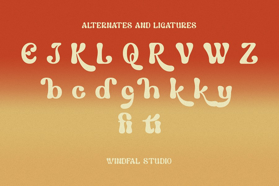 复古趣味新艺术迷幻Y2K标题logo排版西文英文手写衬线字体Red Kindred – Retro Display Font 设计素材 第10张-素材湾丨精选海外优质设计素材资源 复古趣味新艺术迷幻Y2K标题logo排版西文英文手写衬线字体Red Kindred – Retro Display Font 设计素材 sucaiwan.com