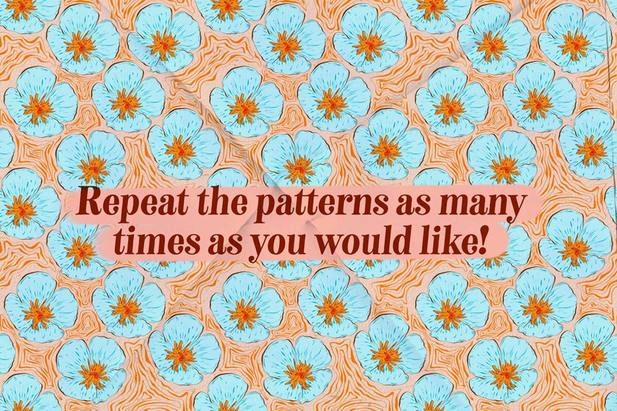 Retro Wildflowers - Bold Flowers 复古INS花卉插图和无缝图案 包装印刷 纺织印刷 海报设计 图片素材 第4张-素材湾丨精选海外优质设计素材资源 Retro Wildflowers - Bold Flowers 复古INS花卉插图和无缝图案 包装印刷 纺织印刷 海报设计 图片素材 sucaiwan.com