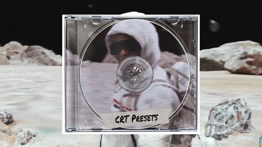 Bryan Delimata CRT电视失真外观闪烁 CRT PRESET PACK AE和PR预设 插件预设 sucaiwan.com