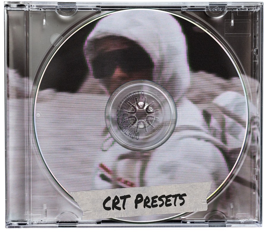 Bryan Delimata CRT电视失真外观闪烁 CRT PRESET PACK AE和PR预设 插件预设 sucaiwan.com