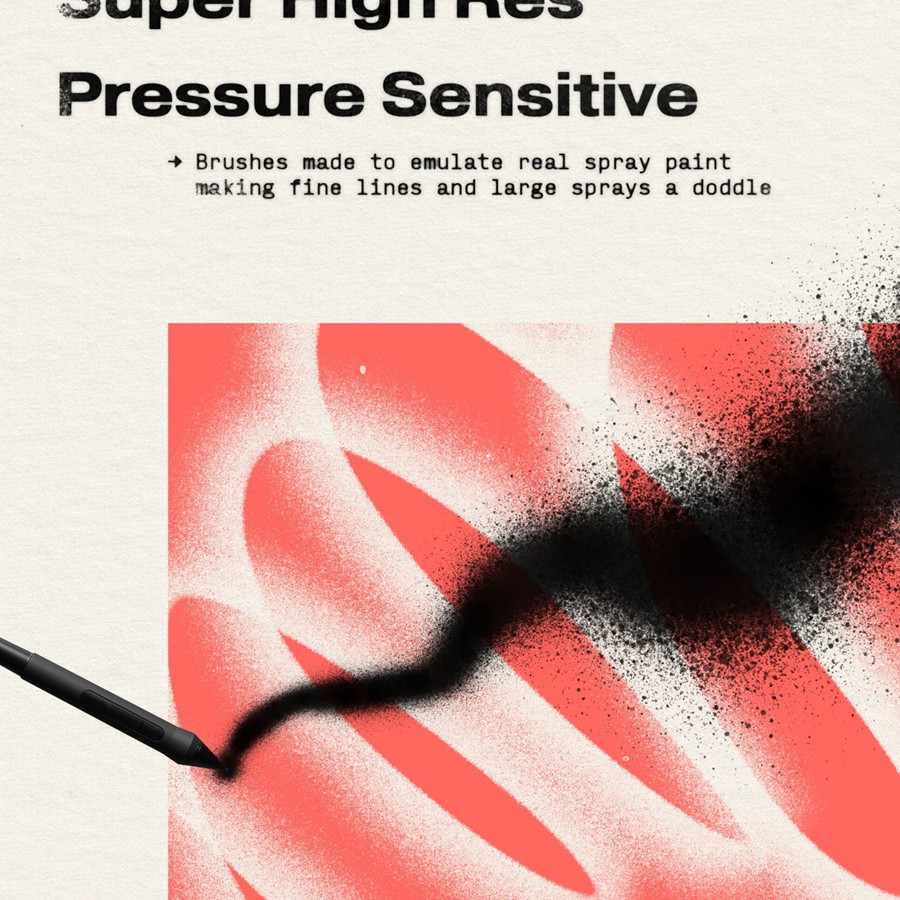 Bracken 复古粗糙墨迹手绘涂鸦逼真喷漆嘻哈噪点效果PS笔刷 Spray Paint 笔刷资源 第3张-素材湾丨精选海外优质设计素材资源 Bracken 复古粗糙墨迹手绘涂鸦逼真喷漆嘻哈噪点效果PS笔刷 Spray Paint 笔刷资源 sucaiwan.com