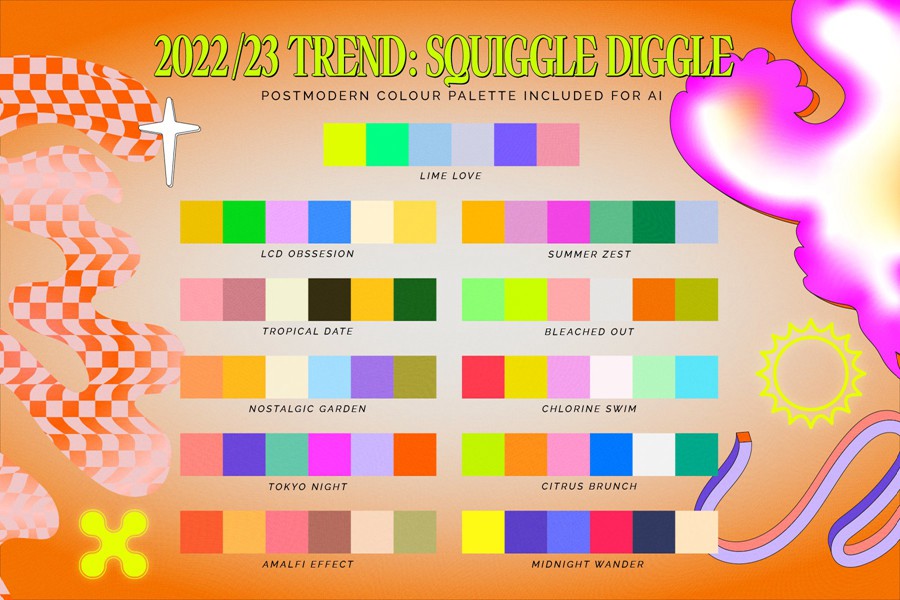 Postmodern Squiggle 2 Vector Clipart 复古后现代波浪形 PART2 PNG、AI矢量图抽象形状剪贴画 (波浪形、3D 形状、发光图形、涂鸦等!) 图片素材 第8张-素材湾丨精选海外优质设计素材资源 Postmodern Squiggle 2 Vector Clipart 复古后现代波浪形 PART2 PNG、AI矢量图抽象形状剪贴画 (波浪形、3D 形状、发光图形、涂鸦等!) 图片素材 sucaiwan.com