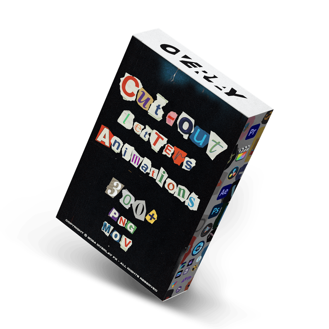 300+复古时尚大小写字母、数字、符号拼贴海报封面平面设计Vlog视频标题动画 Overlay - Cut-Out Letters Animations Pack - Animated Letters, Numbers, and Symbols 影视音频 第1张-素材湾丨精选海外优质设计素材资源 300+复古时尚大小写字母、数字、符号拼贴海报封面平面设计Vlog视频标题动画 Overlay - Cut-Out Letters Animations Pack - Animated Letters, Numbers, and Symbols 影视音频 sucaiwan.com