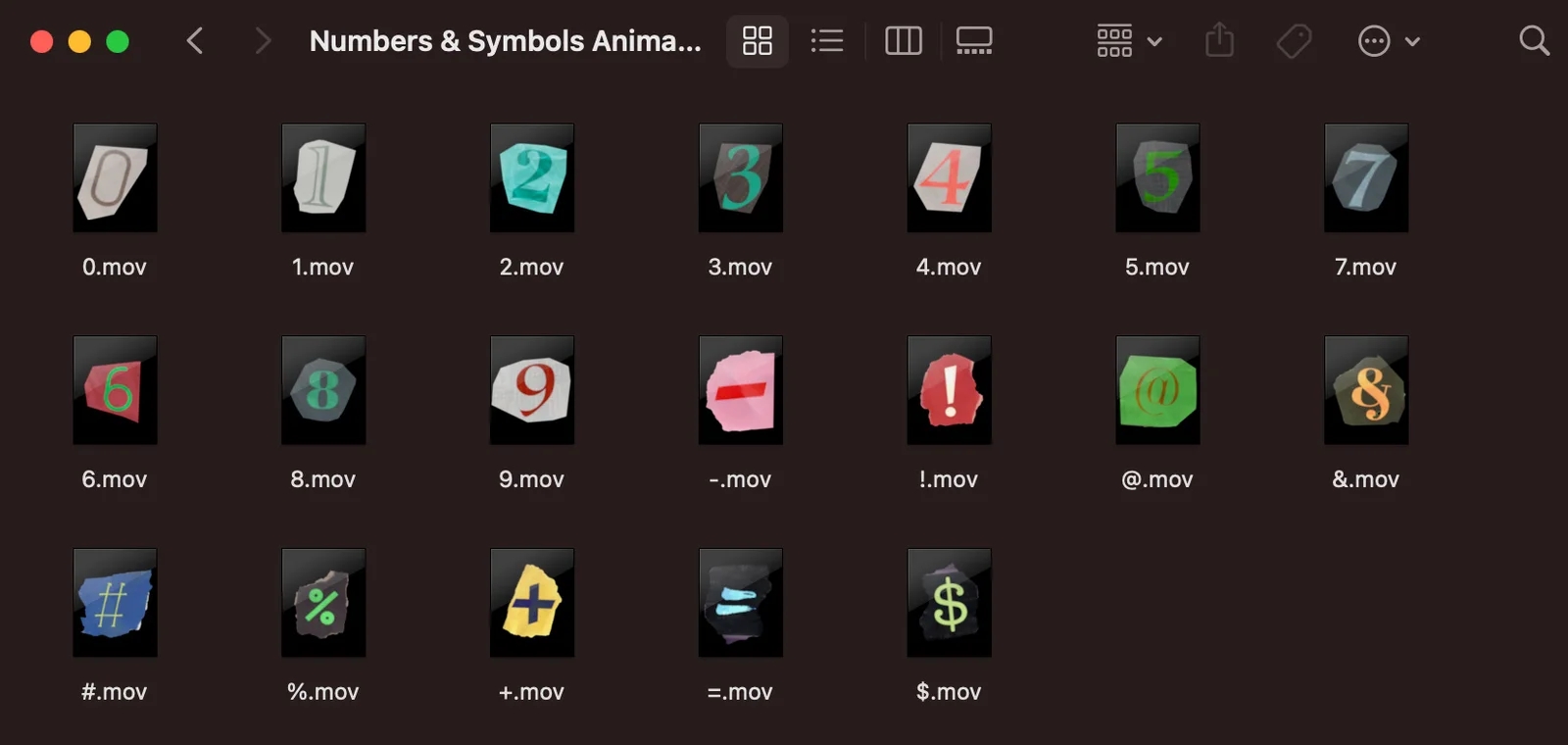 300+复古时尚大小写字母、数字、符号拼贴海报封面平面设计Vlog视频标题动画 Overlay - Cut-Out Letters Animations Pack - Animated Letters, Numbers, and Symbols 影视音频 第3张-素材湾丨精选海外优质设计素材资源 300+复古时尚大小写字母、数字、符号拼贴海报封面平面设计Vlog视频标题动画 Overlay - Cut-Out Letters Animations Pack - Animated Letters, Numbers, and Symbols 影视音频 sucaiwan.com