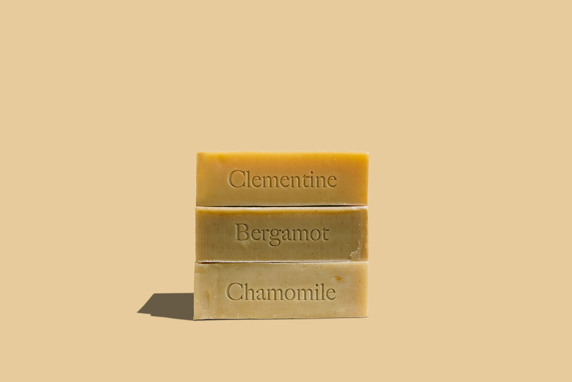 现代极简欧式香皂肥皂压花Logo设计展示效果图PS贴图样机模板素材 Embossed Soap Bar Mockup 样机素材 第3张-素材湾丨精选海外优质设计素材资源 现代极简欧式香皂肥皂压花Logo设计展示效果图PS贴图样机模板素材 Embossed Soap Bar Mockup 样机素材 sucaiwan.com